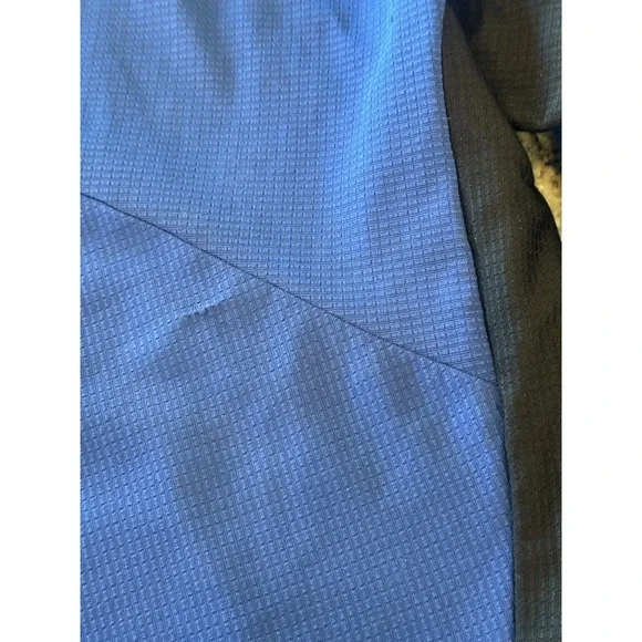 Mountain Hardwear Men's Blue & Black  1/2 Zip Sweatshirt Long Sleeve Size L - Picture 7 of 7